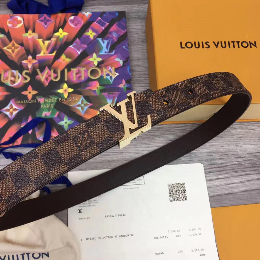 Louis Vuitton Monogram Belt - DopestKickz