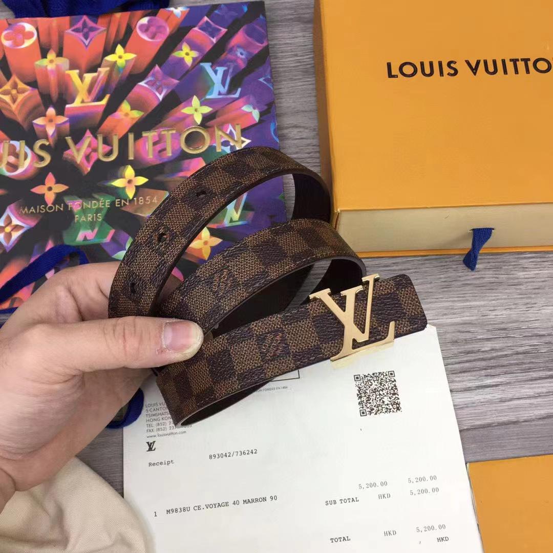 Louis Vuitton Monogram Belt - DopestKickz