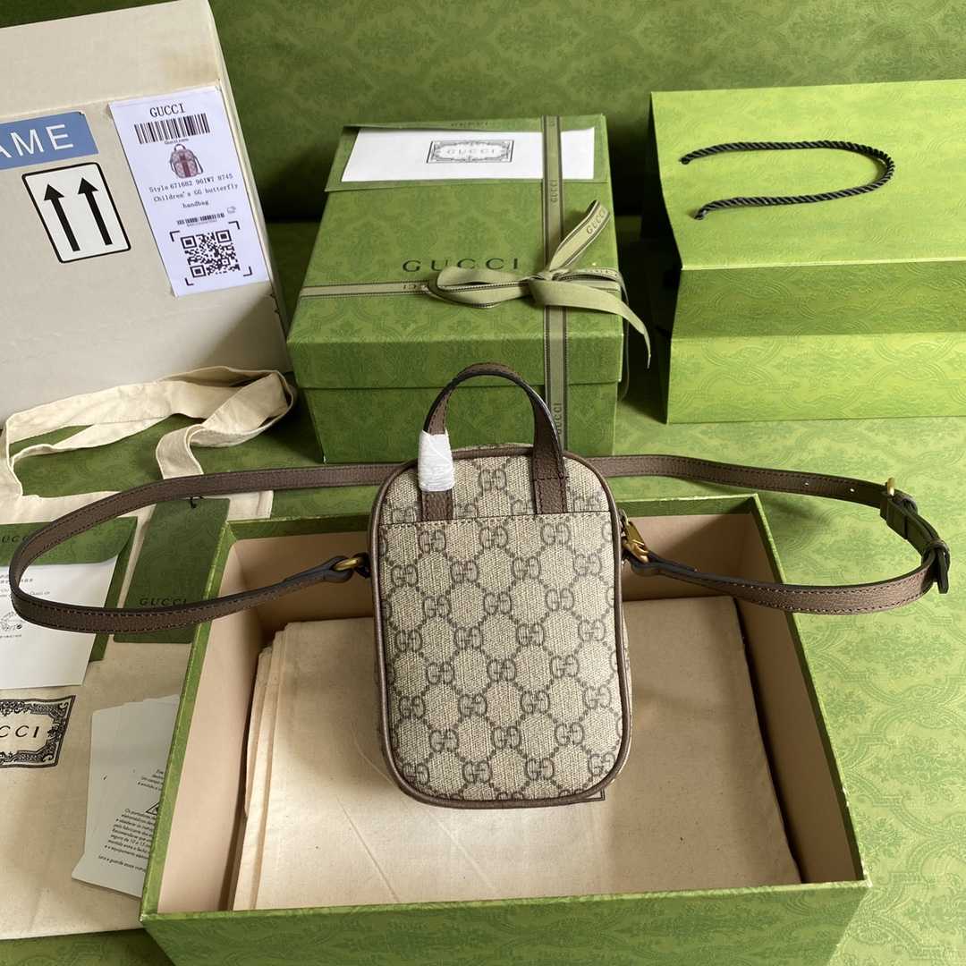 Gucci Ophidia GG Mini Bag(12-16-7cm)   - DopestKickz