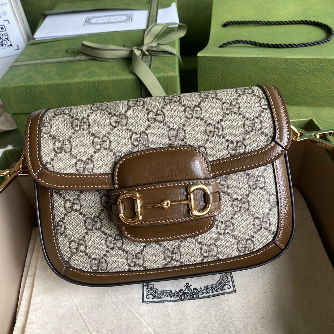 Gucci Horsebit 1955 Mini Bag(20.5-14-5cm)   - DopestKickz
