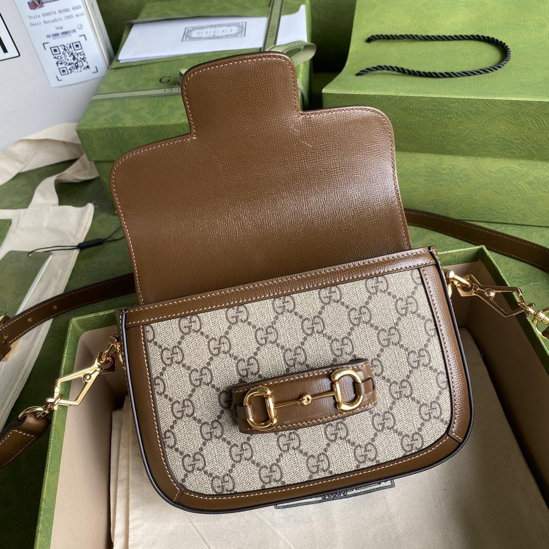 Gucci Horsebit 1955 Mini Bag(20.5-14-5cm)   - DopestKickz