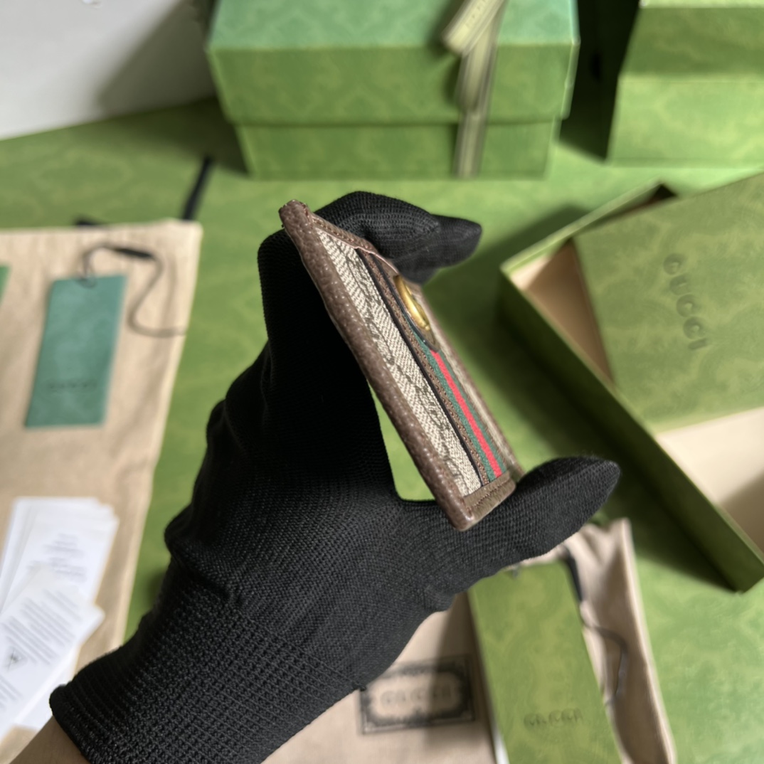 Gucci Ophidia GG Card Case(11-7cm) - DopestKickz