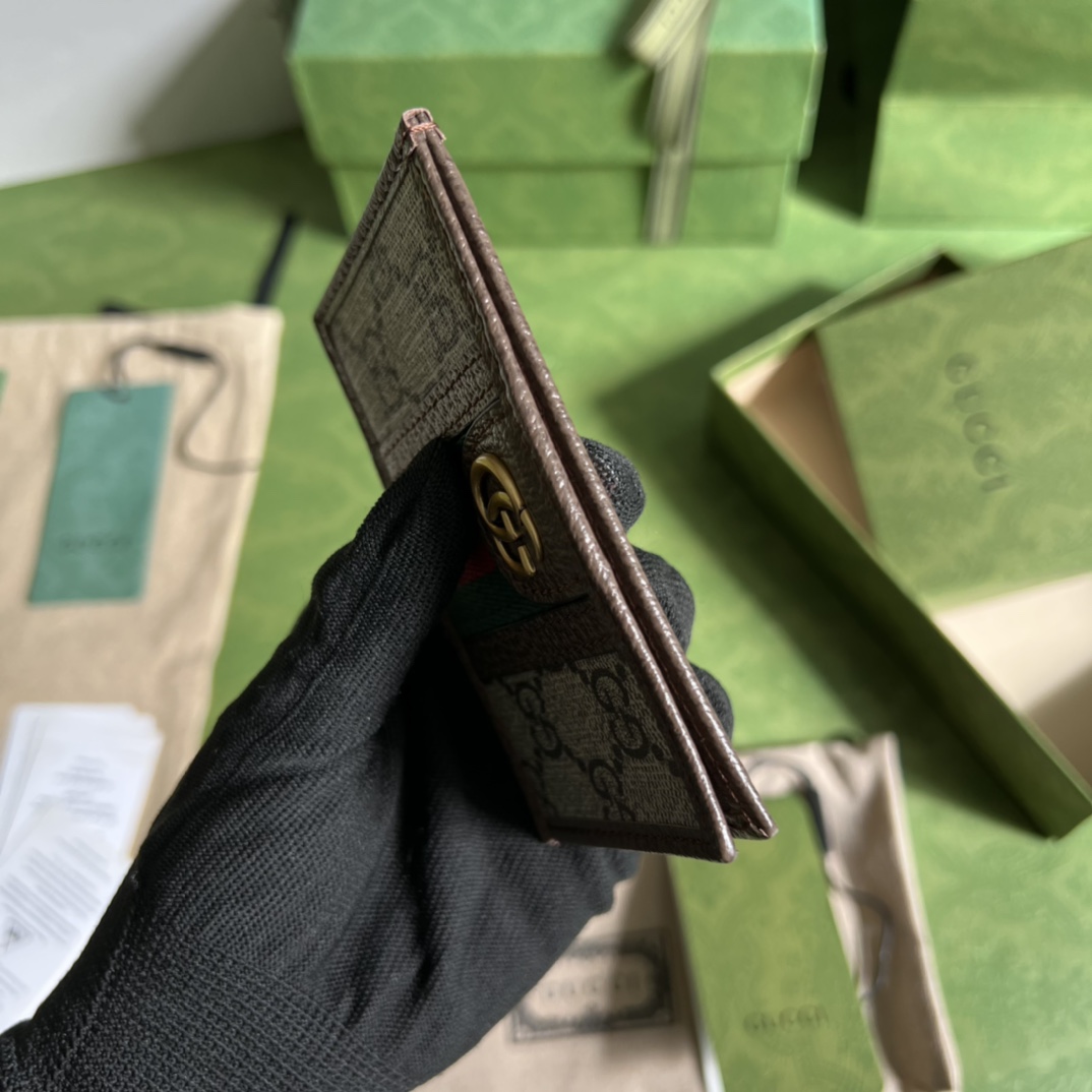 Gucci Ophidia GG Card Case(11-7cm) - DopestKickz