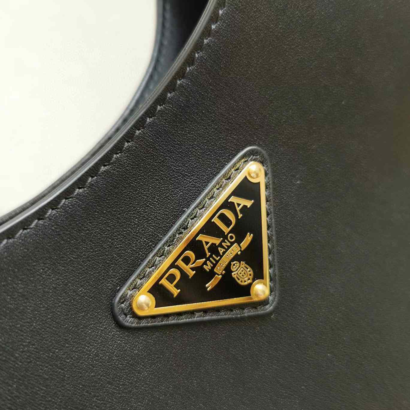 Prada Prada Cleo brushed leather shoulder bag(27-20-7cm) - DopestKickz