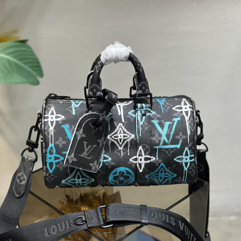 Louis Vuitton Keepall Bandoulière 25 (25-15-11cm)   M21399 - DopestKickz