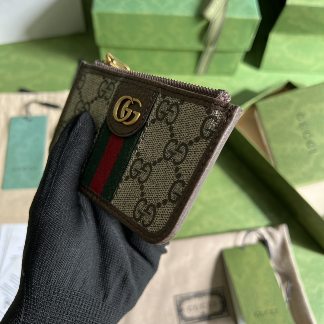 Gucci Ophidia Card Case(12-7.5-1cm) - DopestKickz