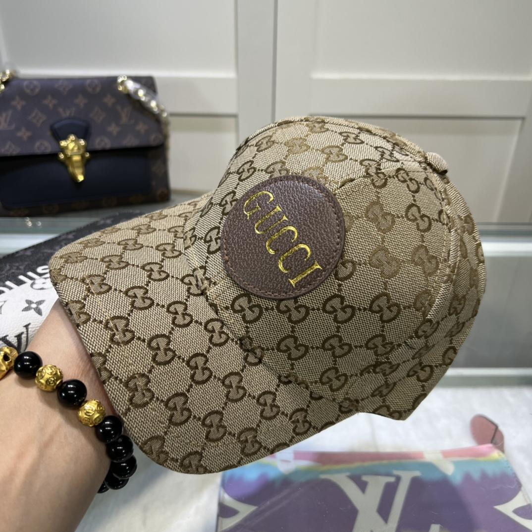 Gucci GG Canvas Baseball Hat - DopestKickz