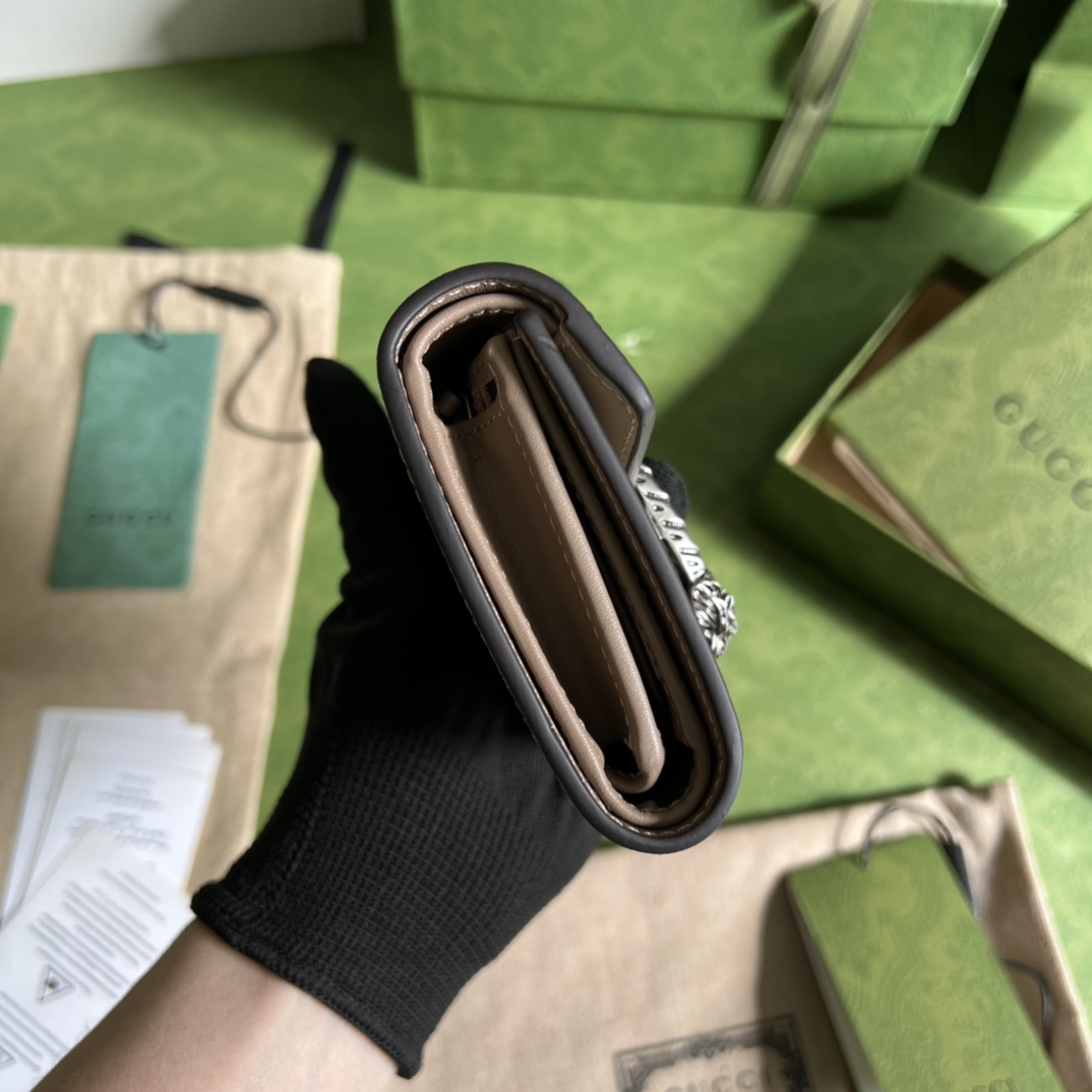 Gucci Dionysus Card Case Wallet(11-9.5-3CM) - DopestKickz