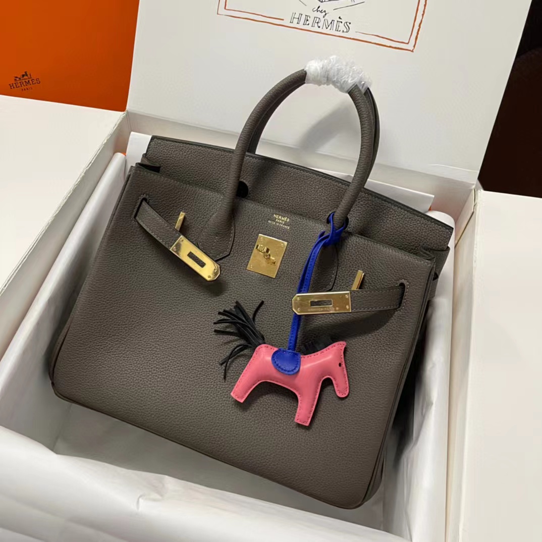 Hermes Birkin 30 Fjord Leather Handbag （30-22-16CM） - DopestKickz