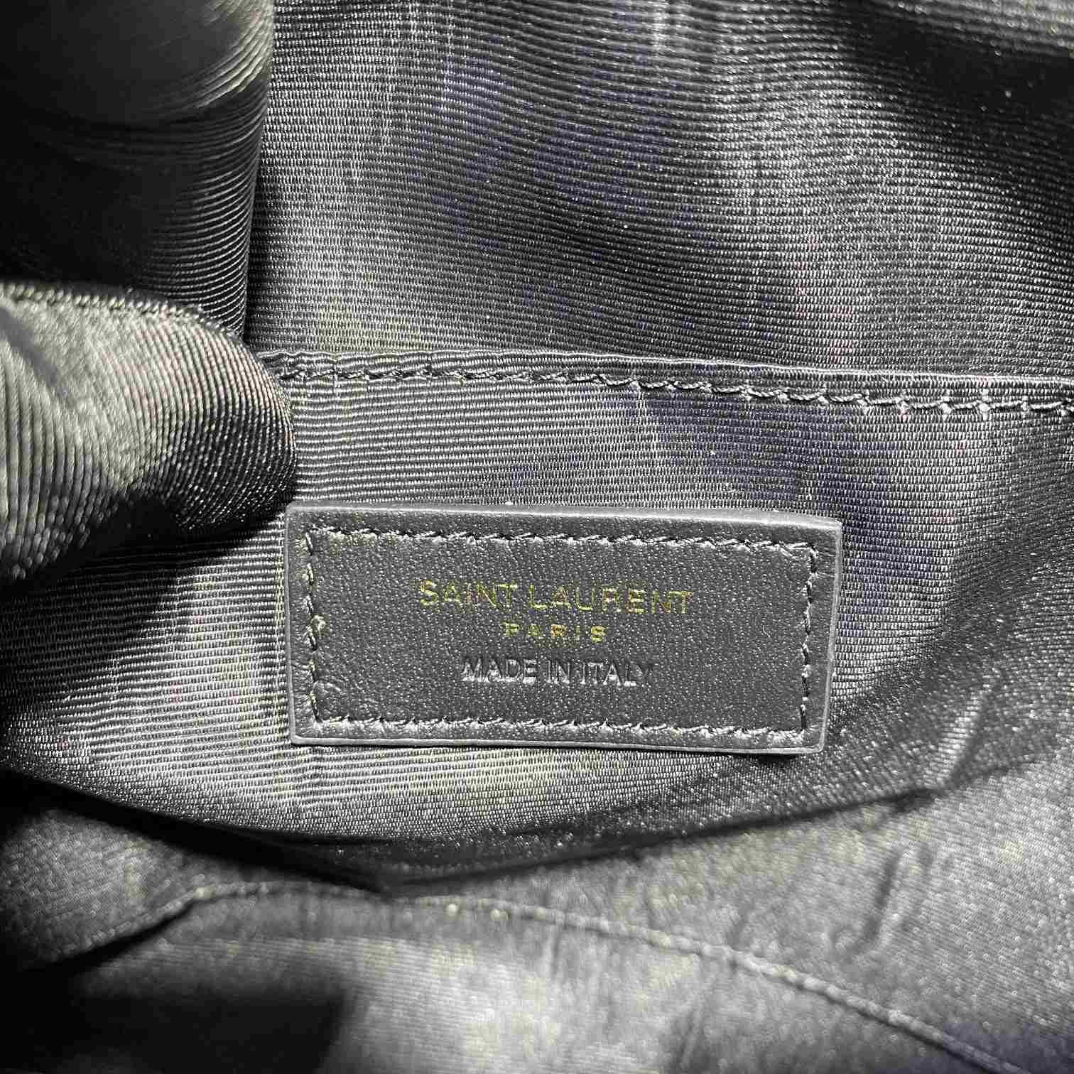 Saint Laurent Sade Pouch In Quilted Lambskin - DopestKickz