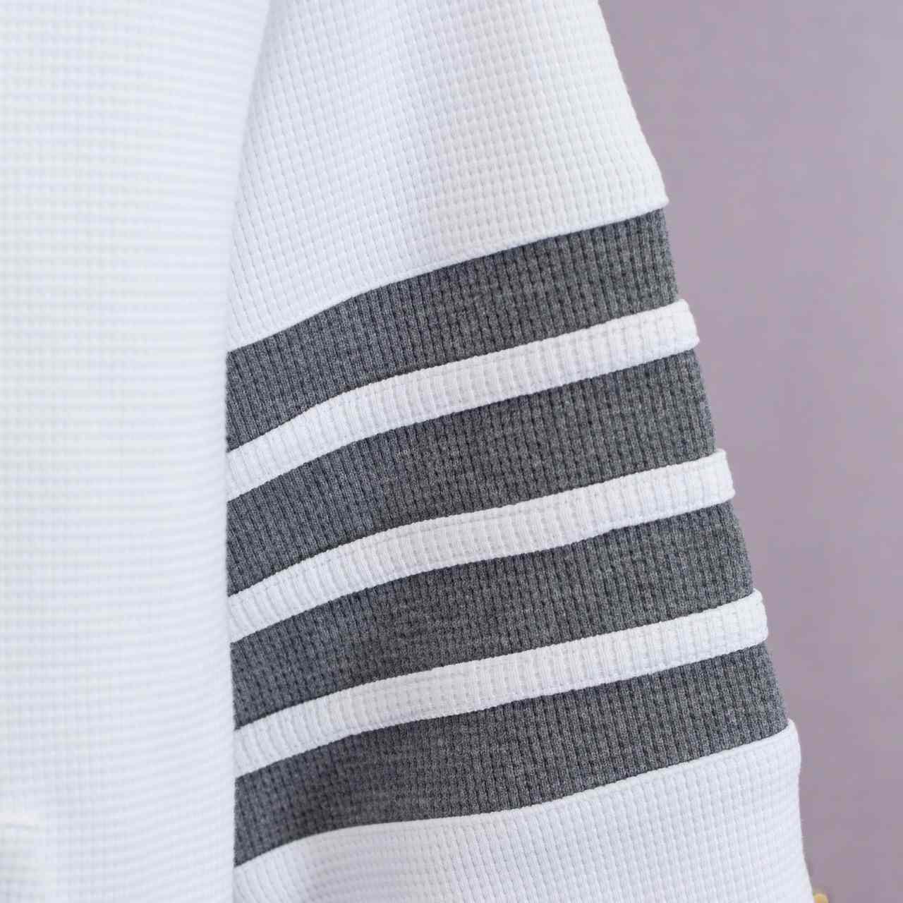 Thom Browne 4-Bar Zip-Up Cotton Hoodie - DopestKickz