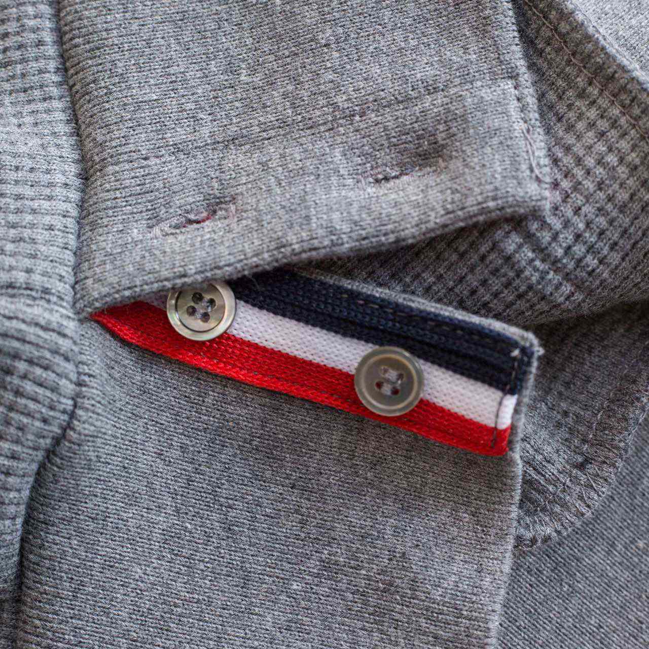 Thom Browne 4-Bar Zip-Up Cotton Hoodie - DopestKickz