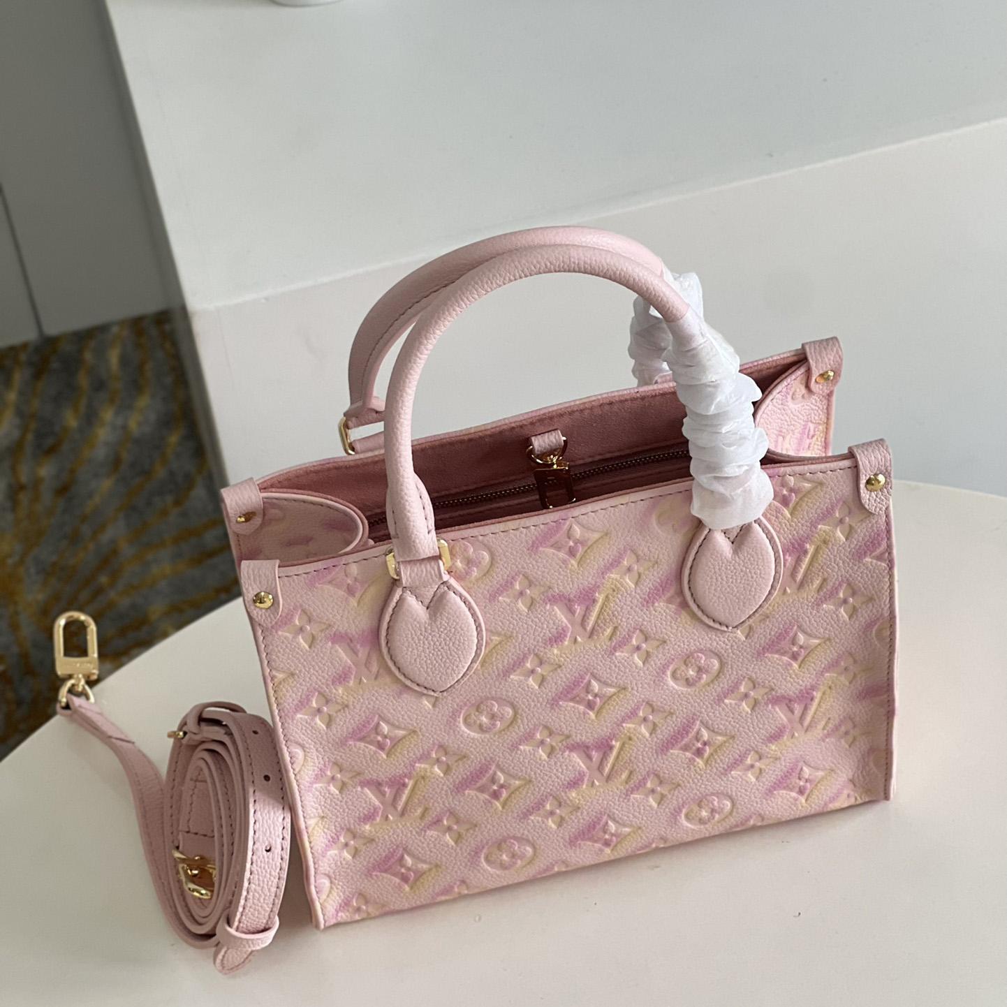 Louis Vuitton OnTheGo PM Tote Bag (25 x 19 x 11.5 cm)   M46168 - DopestKickz