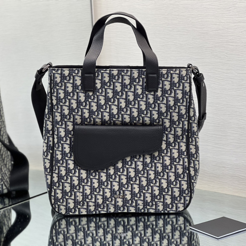 Dior Saddle Tote Bag With Shoulder Strap - DopestKickz