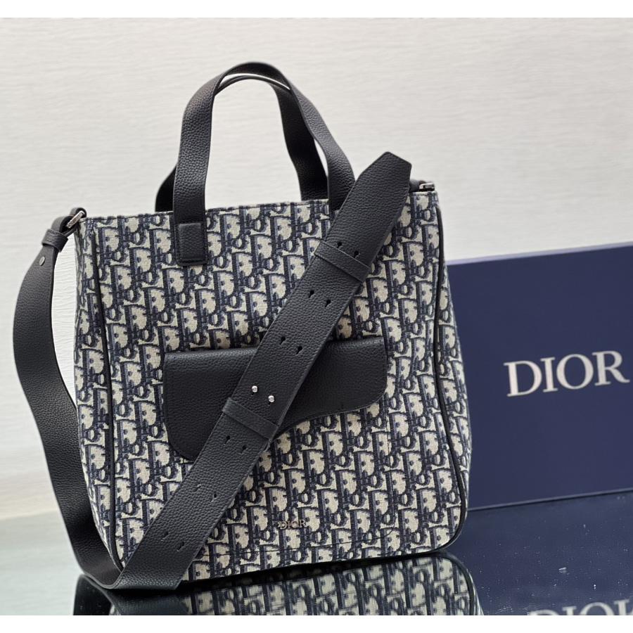 Dior Saddle Tote Bag With Shoulder Strap - DopestKickz