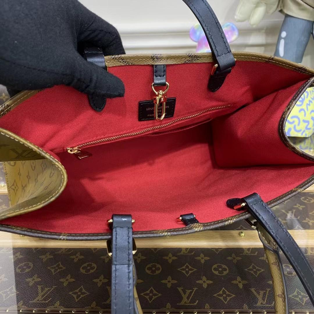 Louis Vuitton Onthego MM(35-26-13cm)   M45321 - DopestKickz