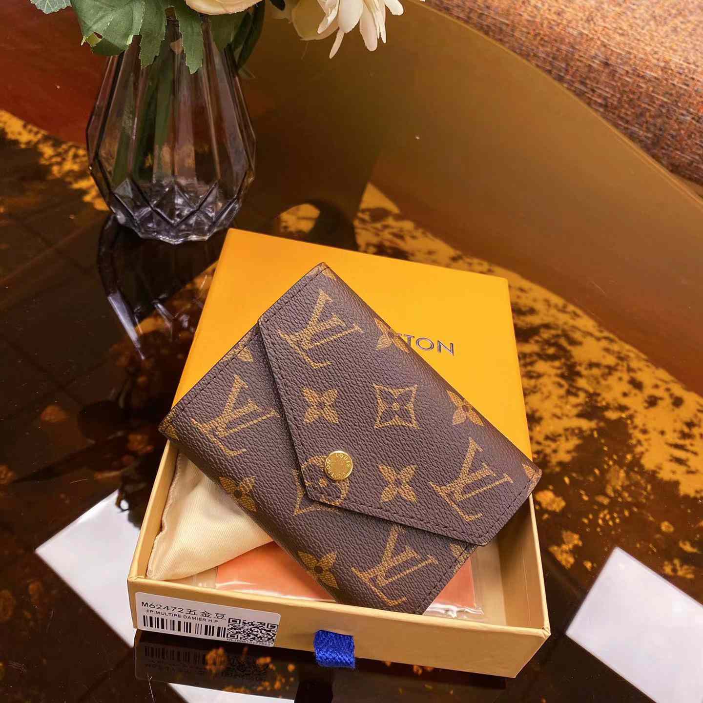 Louis Vuitton Victorine Wallet(12-9cm)  M62472 - DopestKickz