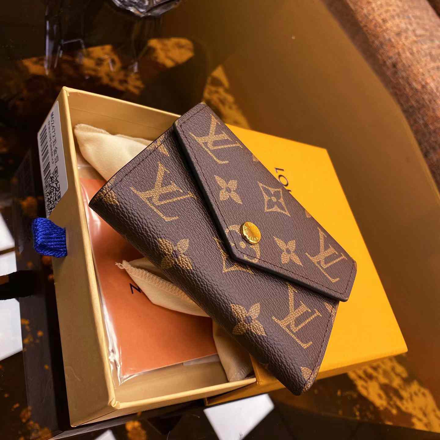Louis Vuitton Victorine Wallet(12-9cm)  M62472 - DopestKickz