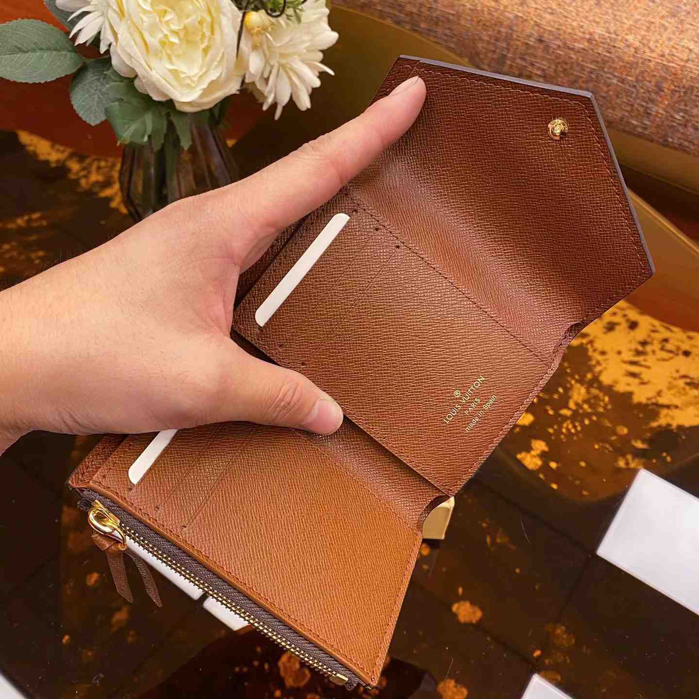 Louis Vuitton Victorine Wallet(12-9cm)  M62472 - DopestKickz