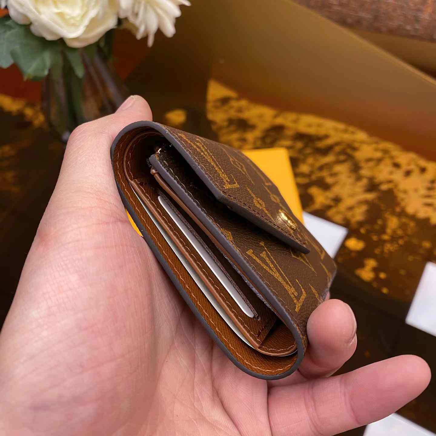 Louis Vuitton Victorine Wallet(12-9cm)  M62472 - DopestKickz