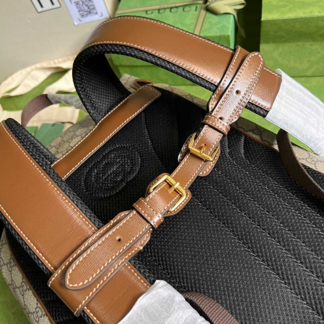 Gucci Medium Backpack With Interlocking G(26-43-18cm) - DopestKickz