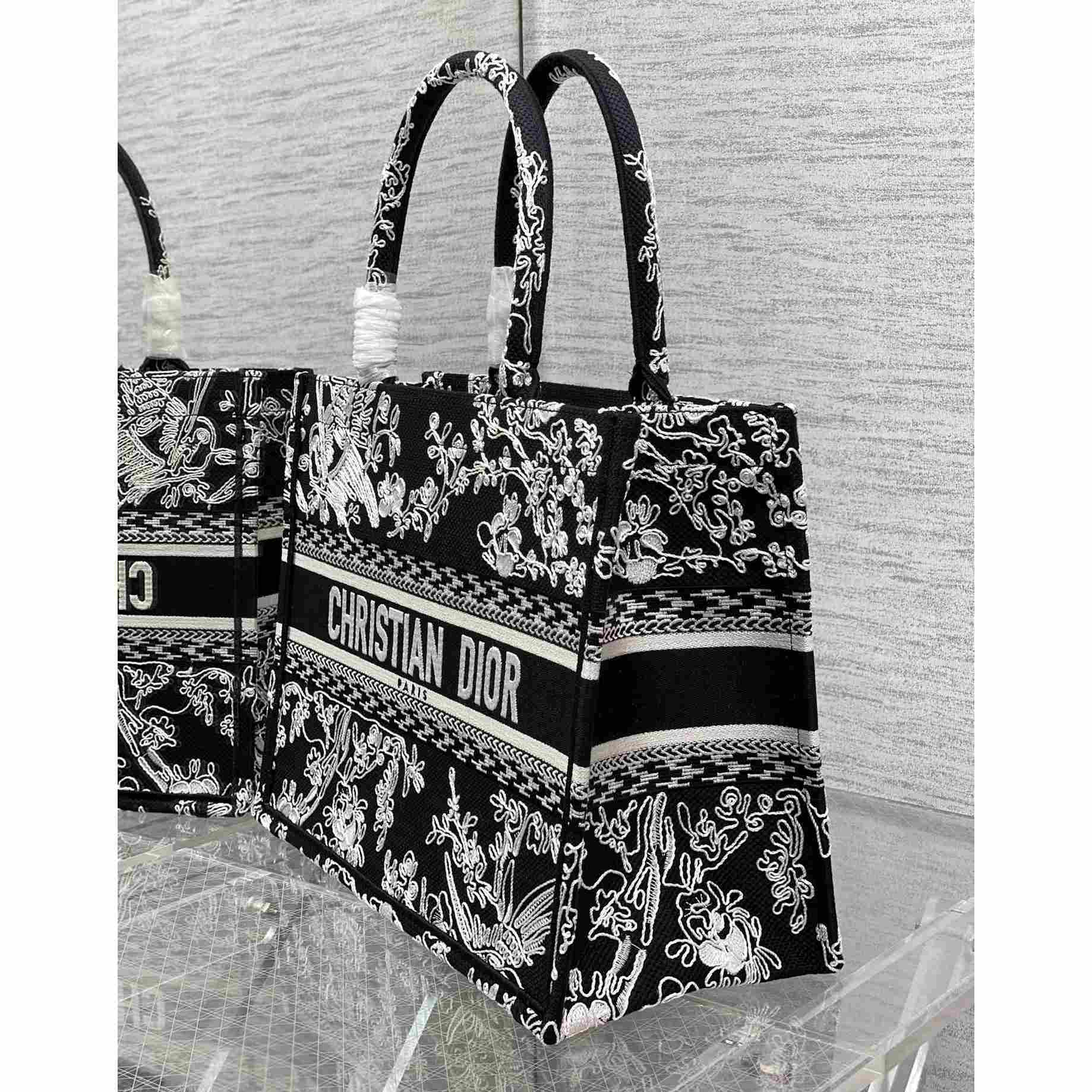 Dior Medium Dior Book Tote(36-18-28cm) - DopestKickz