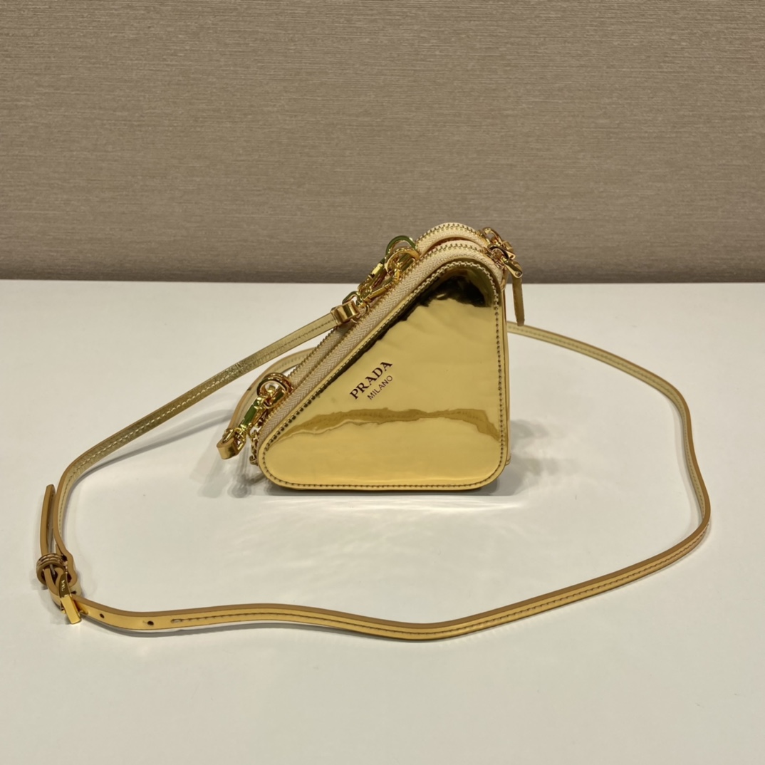 Prada Embellished Satin And Leather Mini-Pouch - DopestKickz