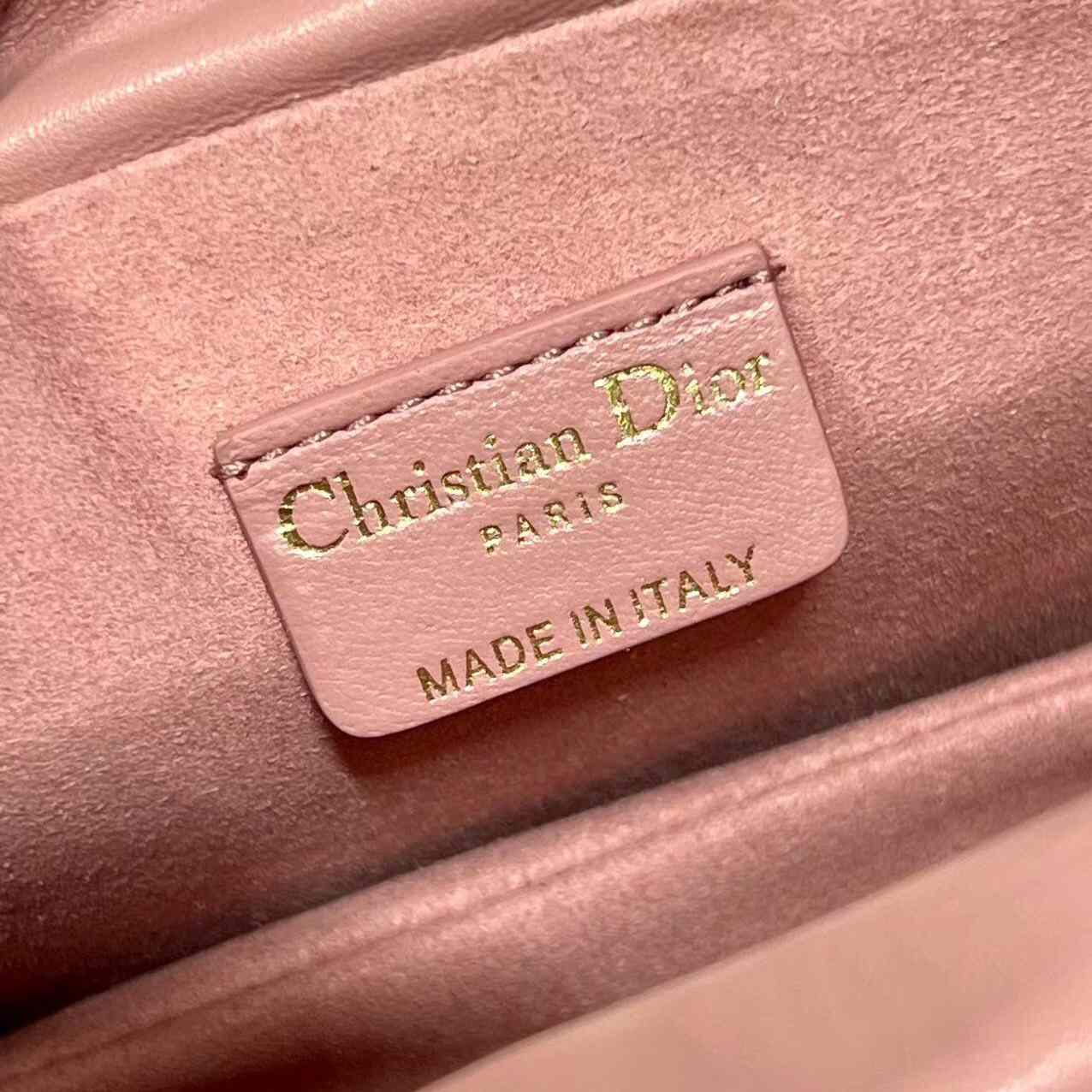 Dior Lady Dior Top Handle Drawstring Mini Bag - DopestKickz