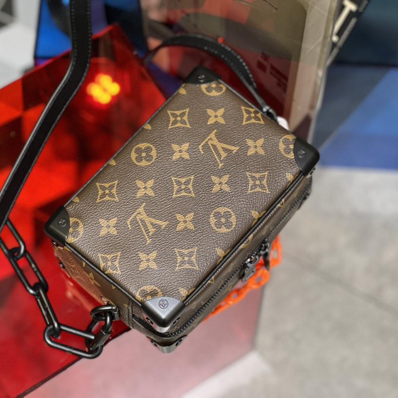 Louis Vuitton Mini Soft Trunk(18.5-13-8cm)   M44480 - DopestKickz