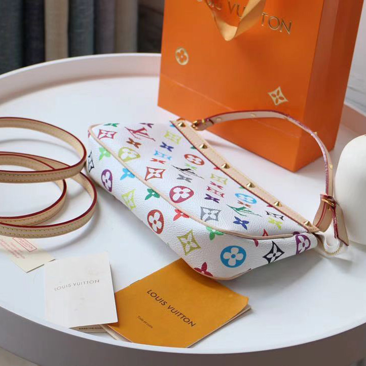 Louis Vuitton x Takashi Murakami Pochette Accessoires Clutch Bag(22-13cm) - DopestKickz