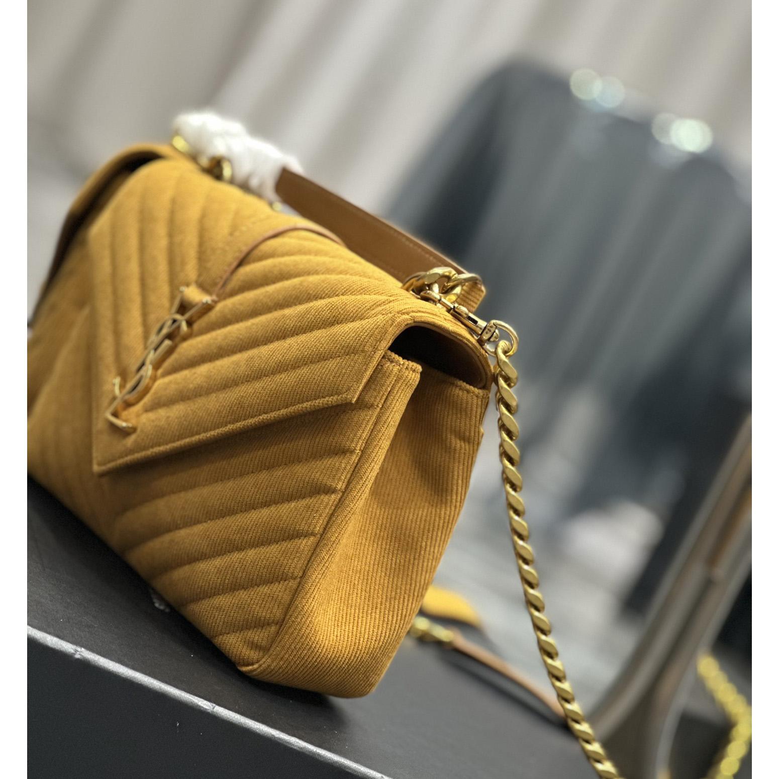 Saint Laurent College Shoulder Bag (24x17x6cm) - DopestKickz