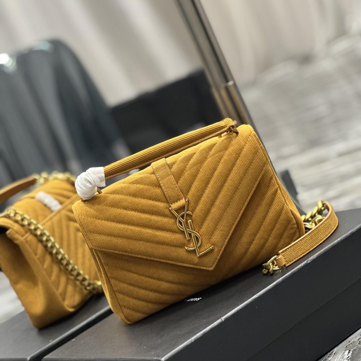 Saint Laurent College Shoulder Bag (24x17x6cm) - DopestKickz