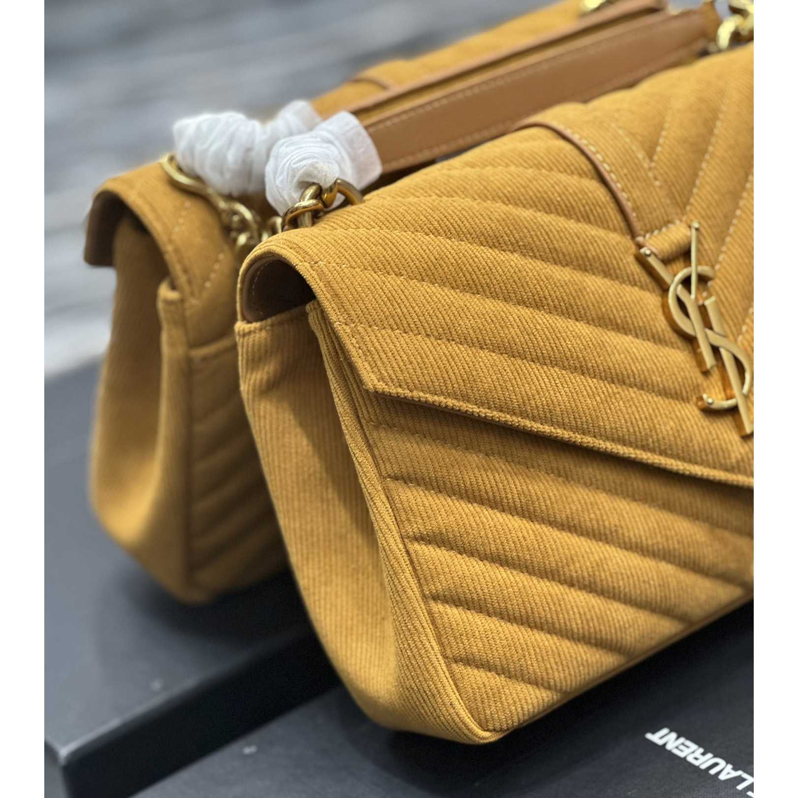 Saint Laurent College Shoulder Bag (24x17x6cm) - DopestKickz