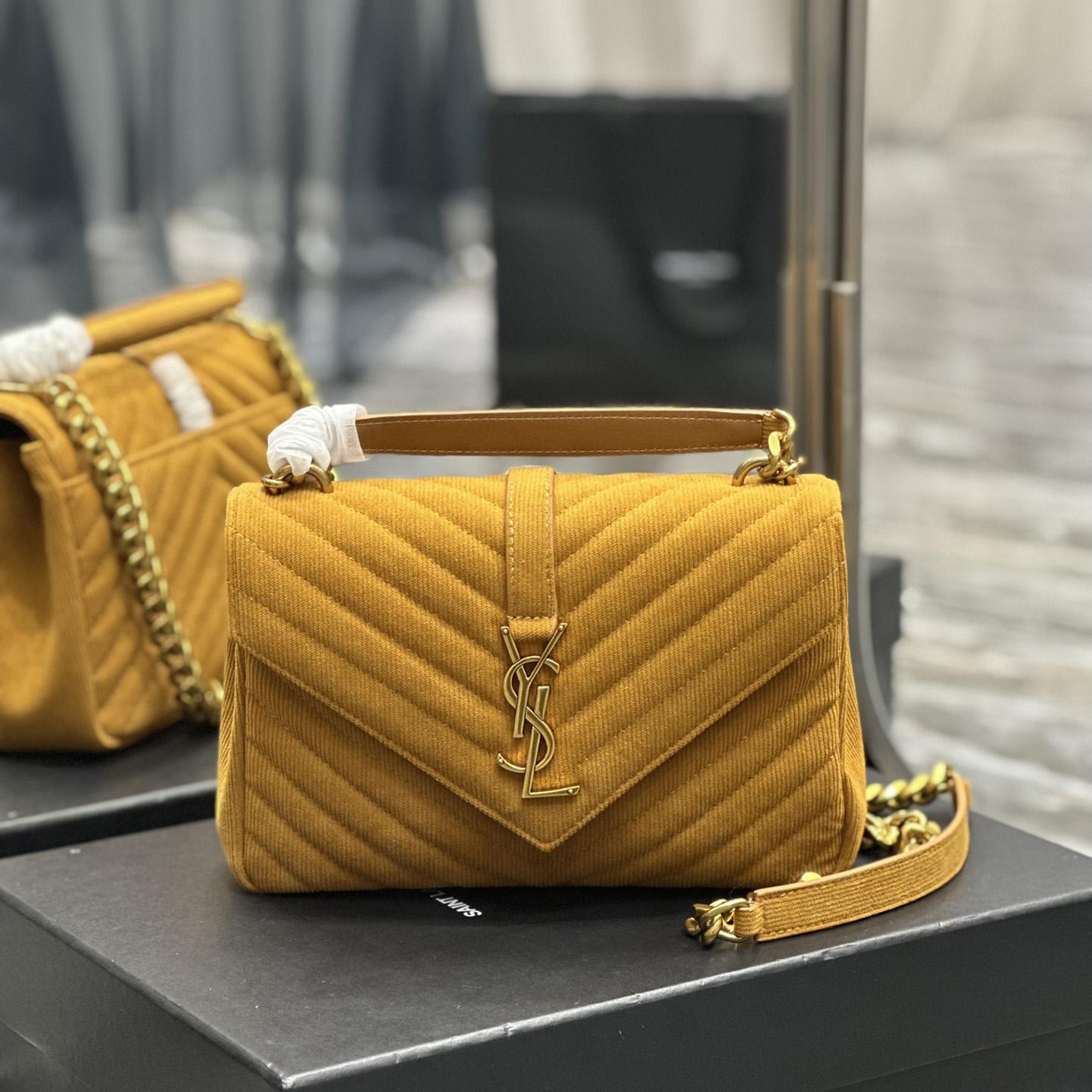 Saint Laurent College Shoulder Bag (24x17x6cm) - DopestKickz