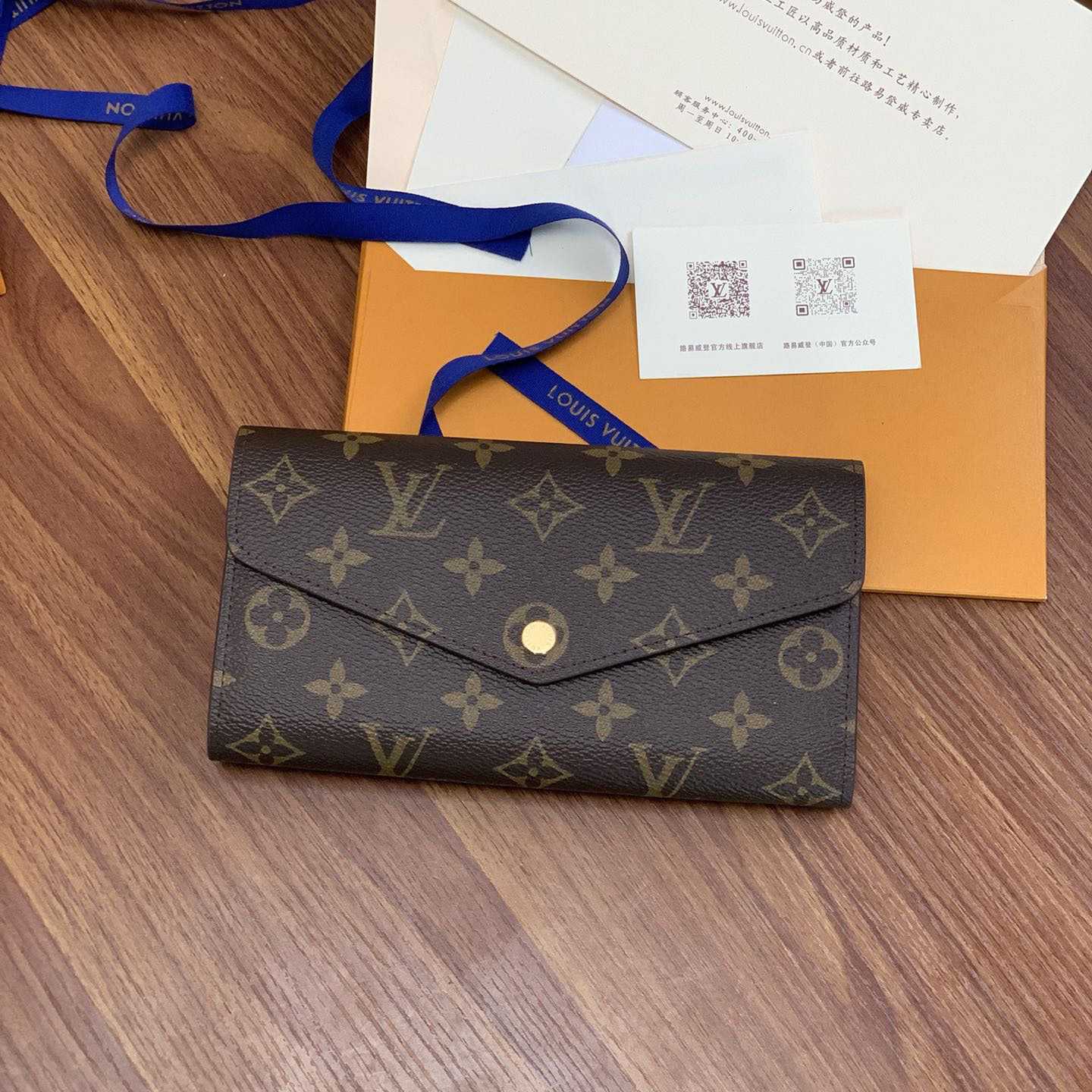 Louis Vuitton Sarah Wallet(19x10cm)     M60531 - DopestKickz