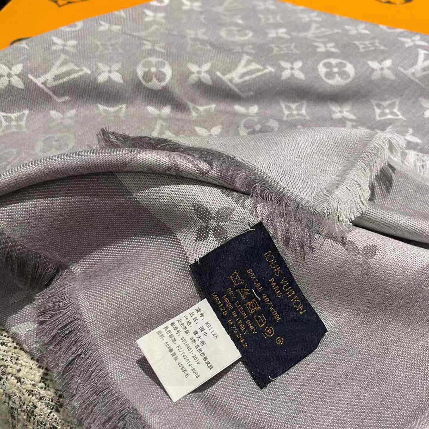 Louis Vuitton Monogram Denim Shawl - DopestKickz