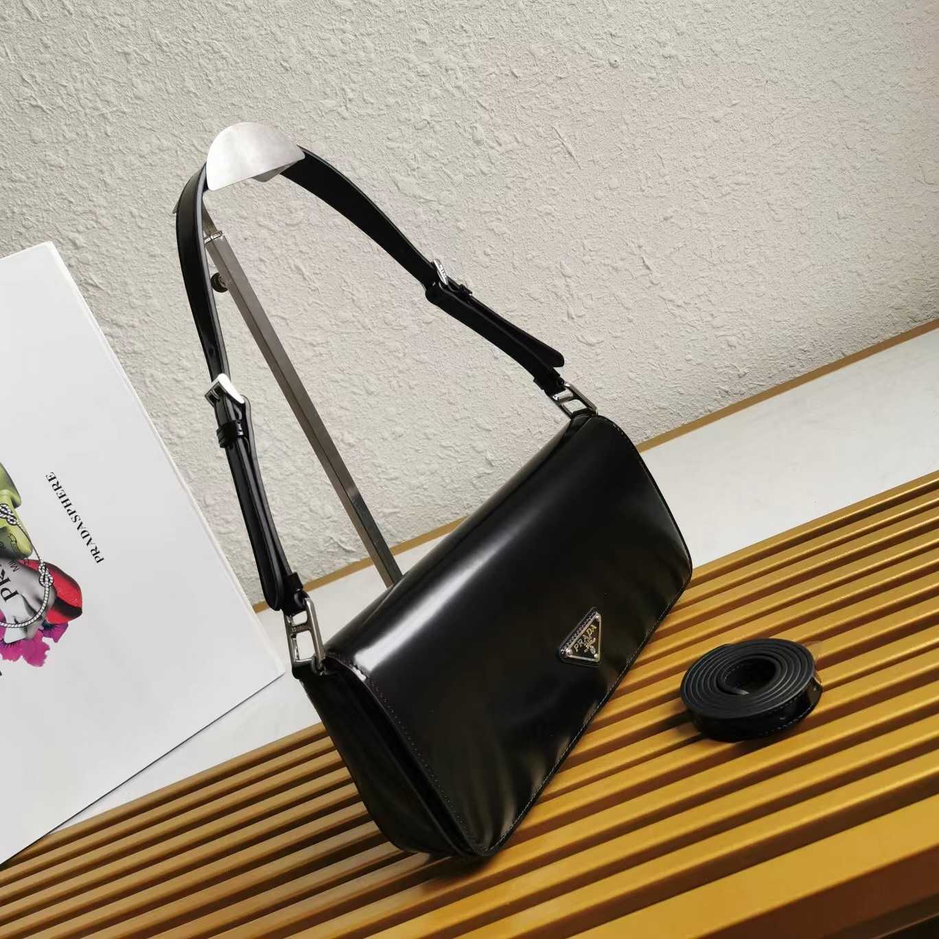 Prada Brushed Leather Prada Femme Bag - DopestKickz