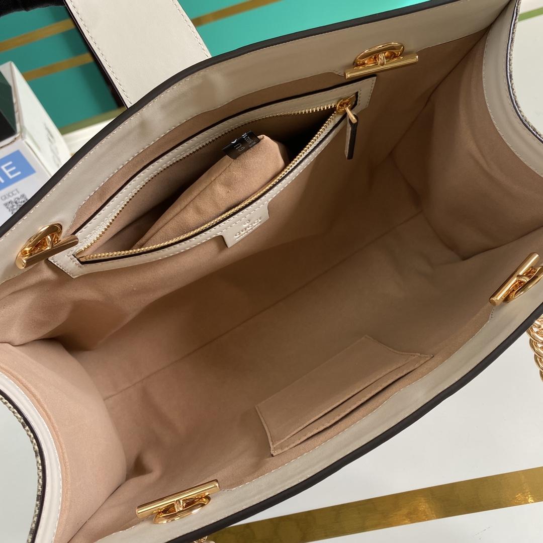 Gucci Padlock Medium GG Shoulder Bag(35-23.5-14cm) - DopestKickz