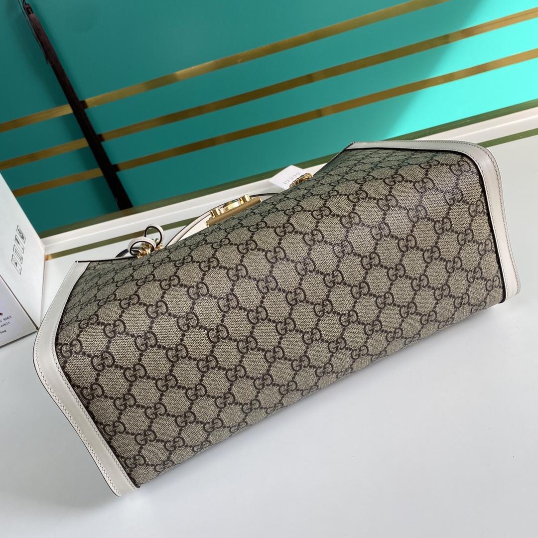 Gucci Padlock Medium GG Shoulder Bag(35-23.5-14cm) - DopestKickz