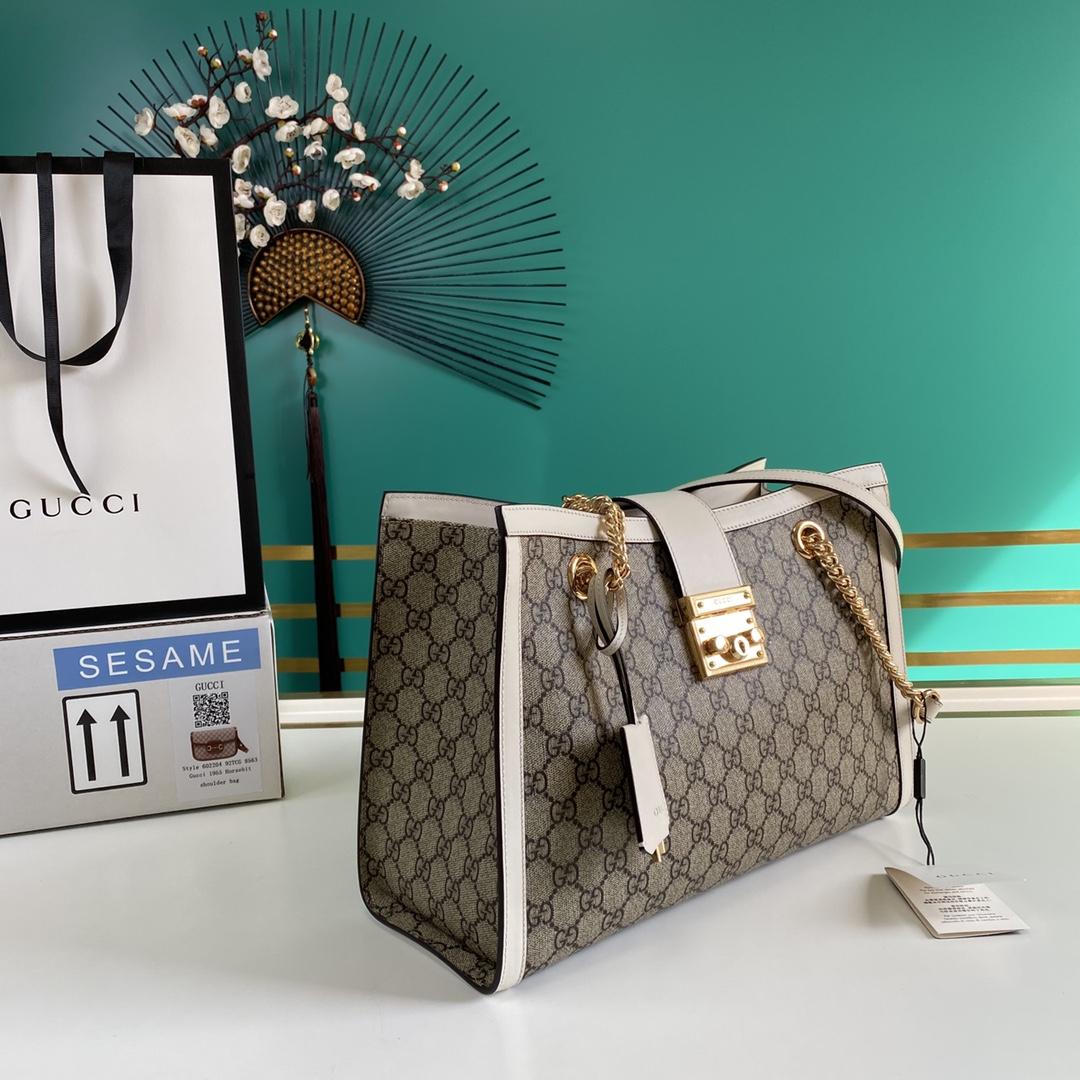 Gucci Padlock Medium GG Shoulder Bag(35-23.5-14cm) - DopestKickz