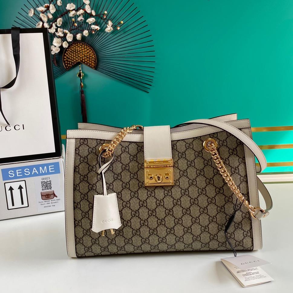 Gucci Padlock Medium GG Shoulder Bag(35-23.5-14cm) - DopestKickz
