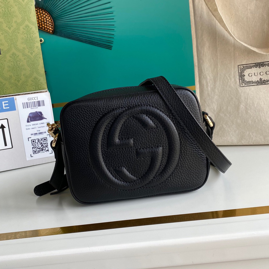 Gucci Soho Small Leather Disco Bag(22-15-7cm) - DopestKickz