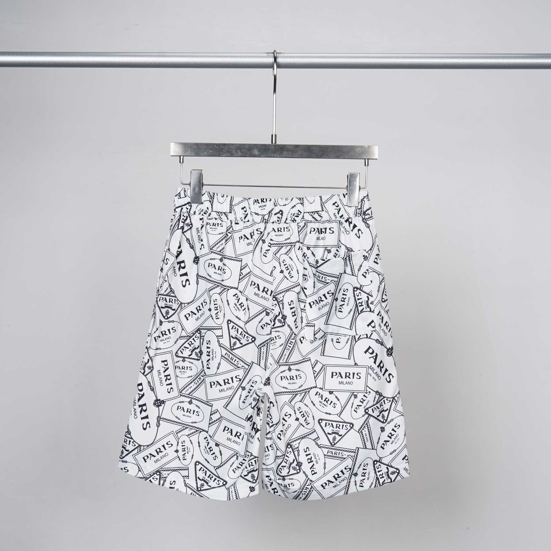 Prada Logo Short Sleeve Shirt & Shorts - DopestKickz