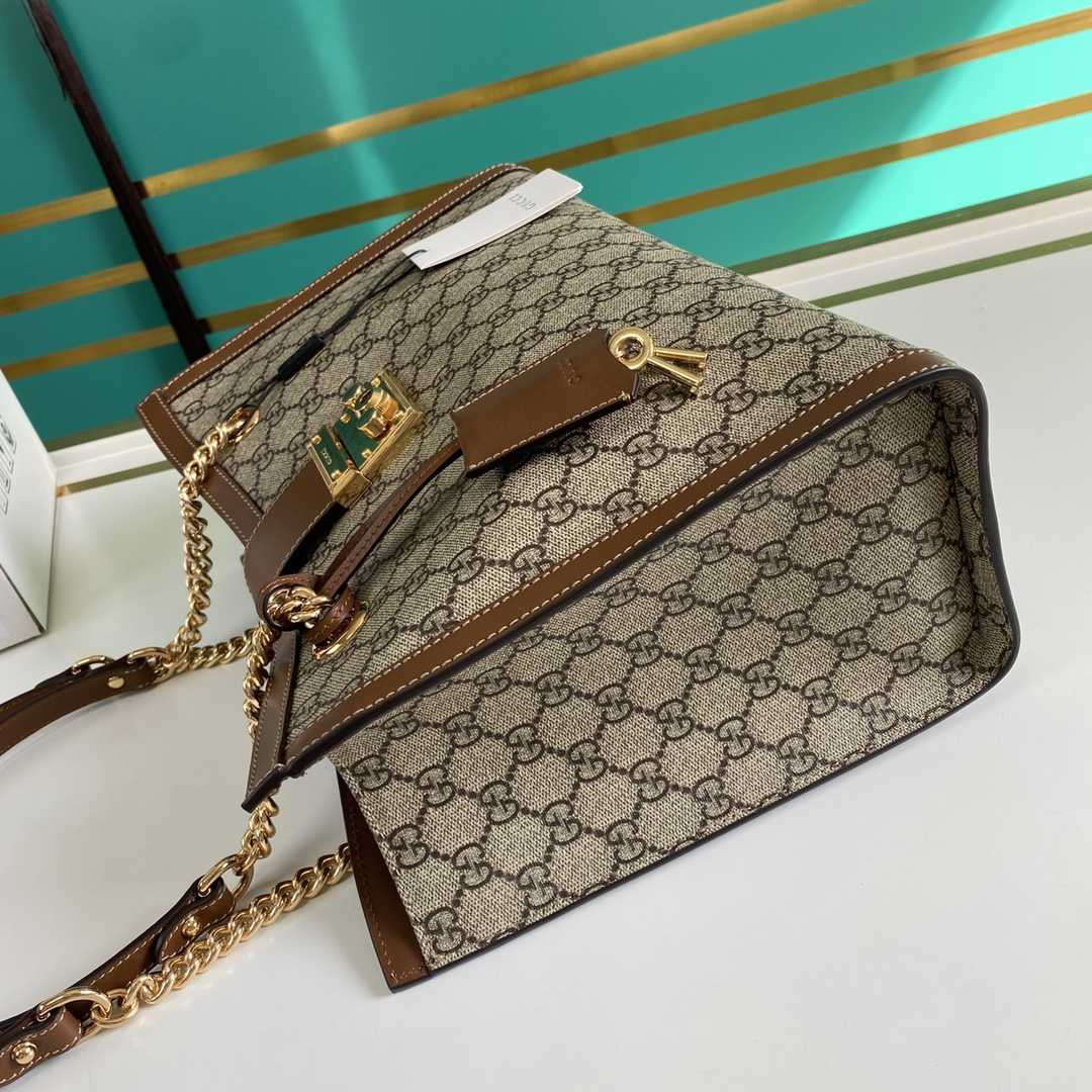 Gucci Padlock Medium GG Shoulder Bag(35-23.5-14cm) - DopestKickz