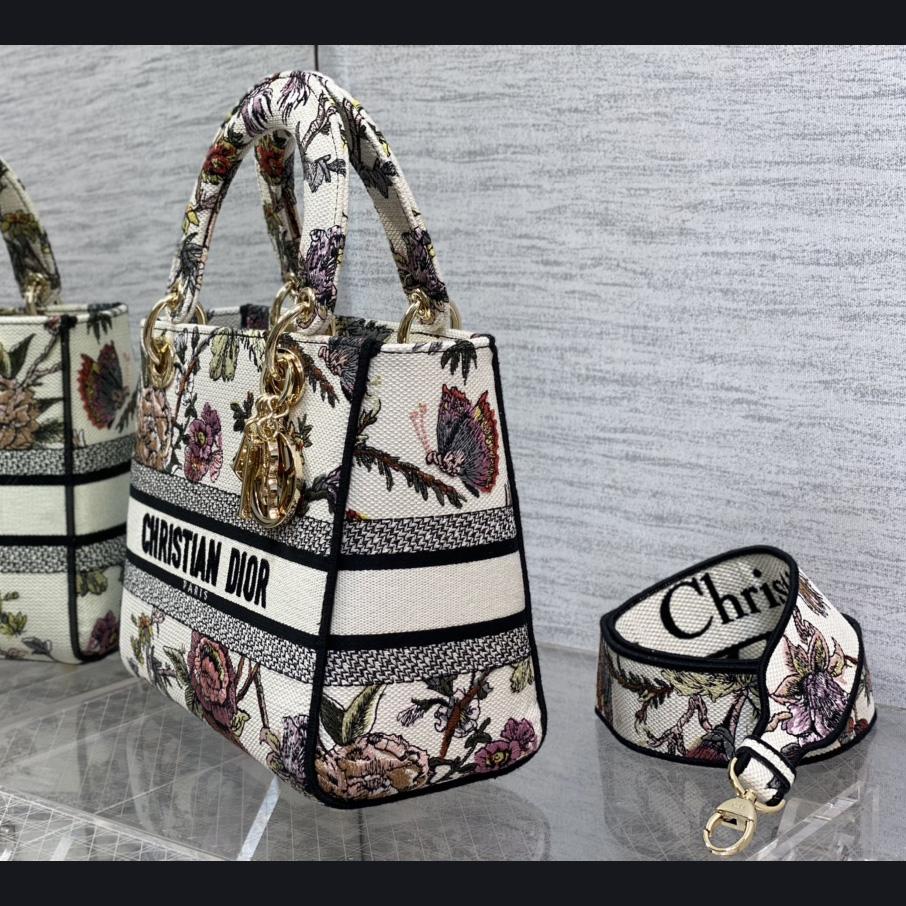 Dior Medium Lady D-lite Bag - DopestKickz
