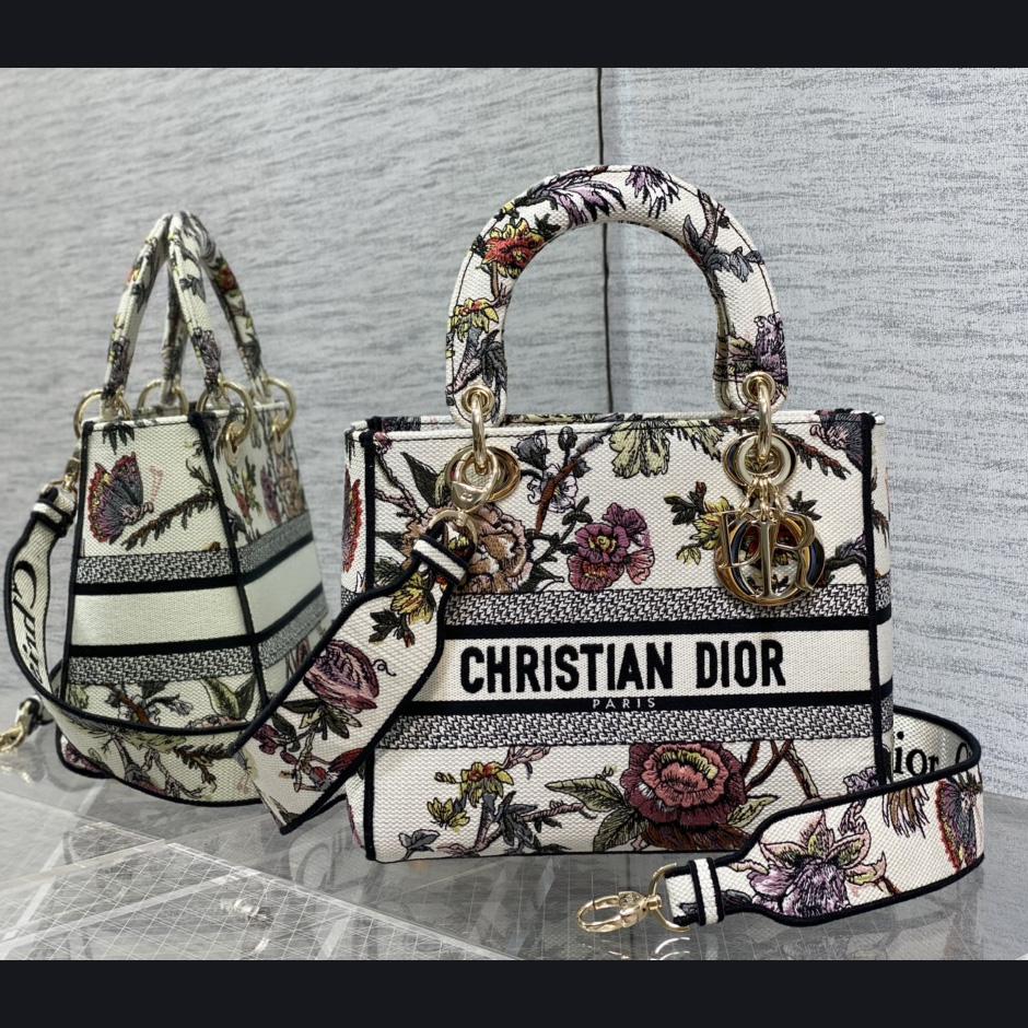 Dior Medium Lady D-lite Bag - DopestKickz
