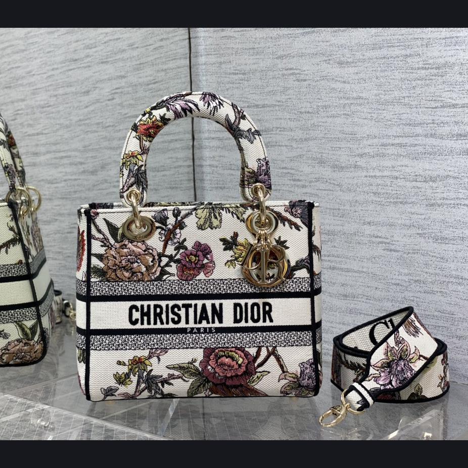 Dior Medium Lady D-lite Bag - DopestKickz