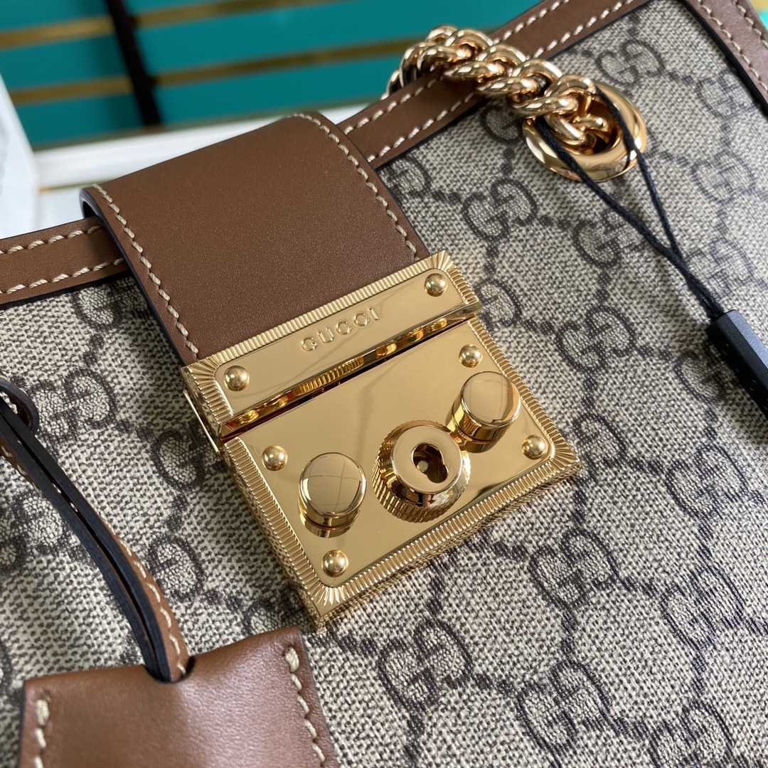 Gucci Padlock Small GG Shoulder Bag(26-18-10cm) - DopestKickz