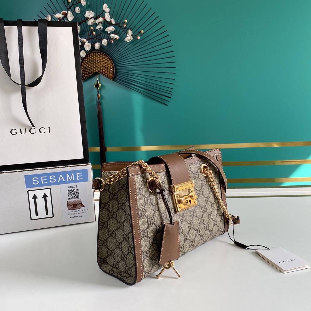 Gucci Padlock Small GG Shoulder Bag(26-18-10cm) - DopestKickz