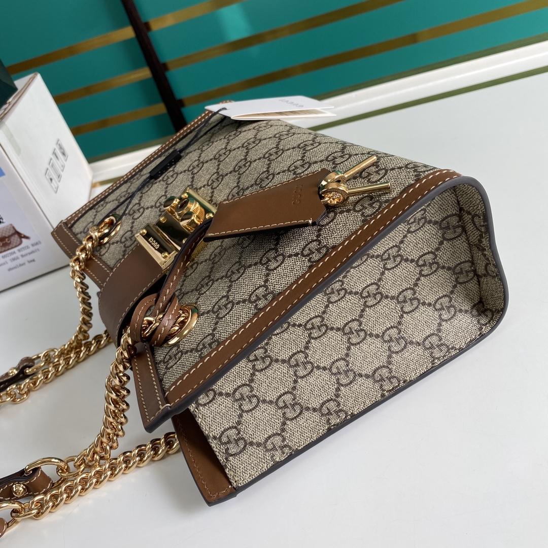 Gucci Padlock Small GG Shoulder Bag(26-18-10cm) - DopestKickz